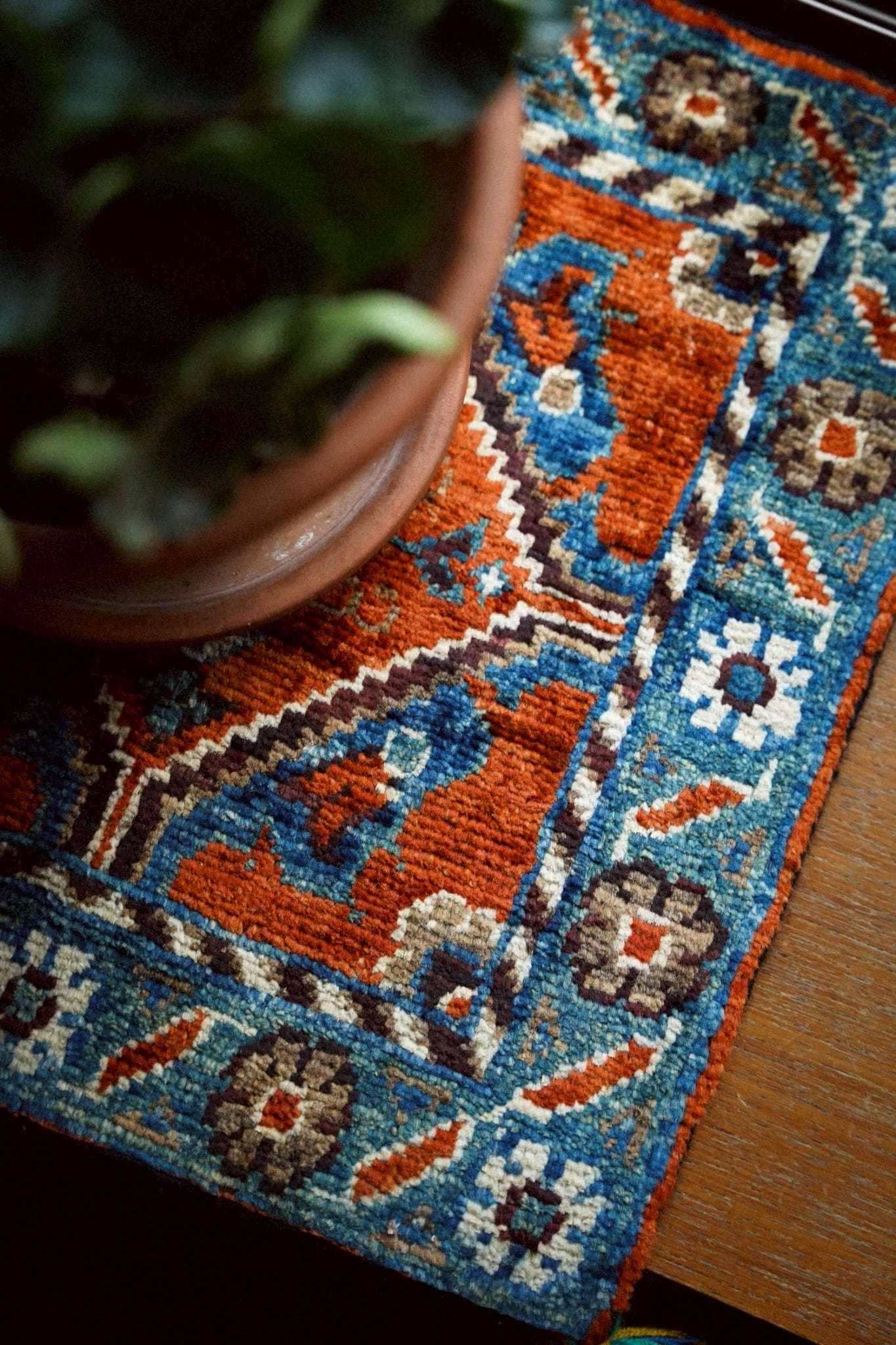 2174-Vintage Baluch rug | 手織りのヴィンテージラグ専門店 | Bahr
