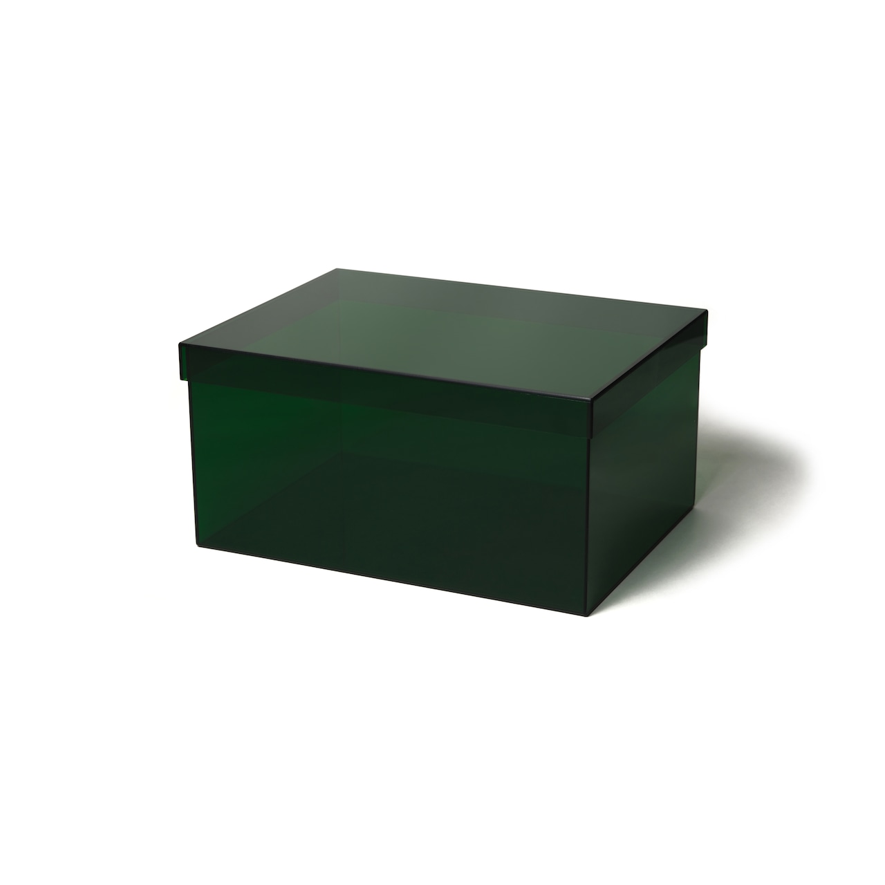 MULTI USE COLORED ACRYL BOX -GREEN | カラーアクリルボックス