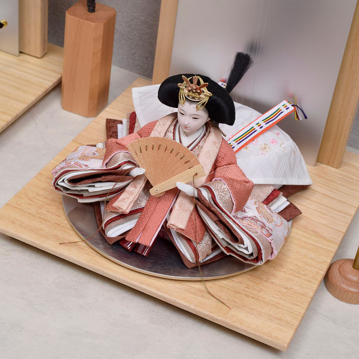 雛人形 親王飾り【盈月】えいげつ｜おしゃれ｜モダン｜今どき