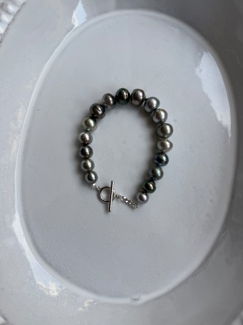tahitian baroque pearl mantel bracelet
