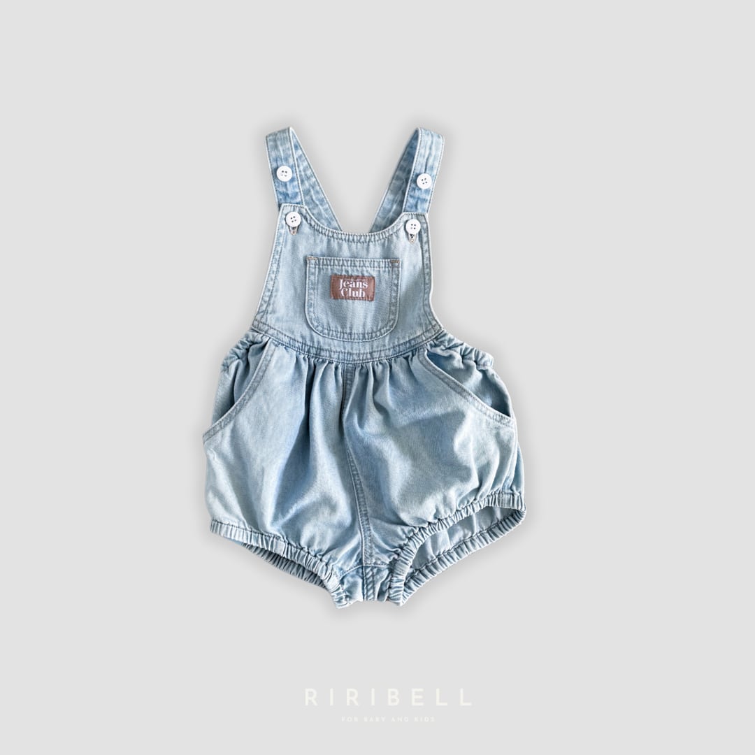 【TWIN COLLECTIVE】BOWIE ROMPER - BLUE HEAVEN