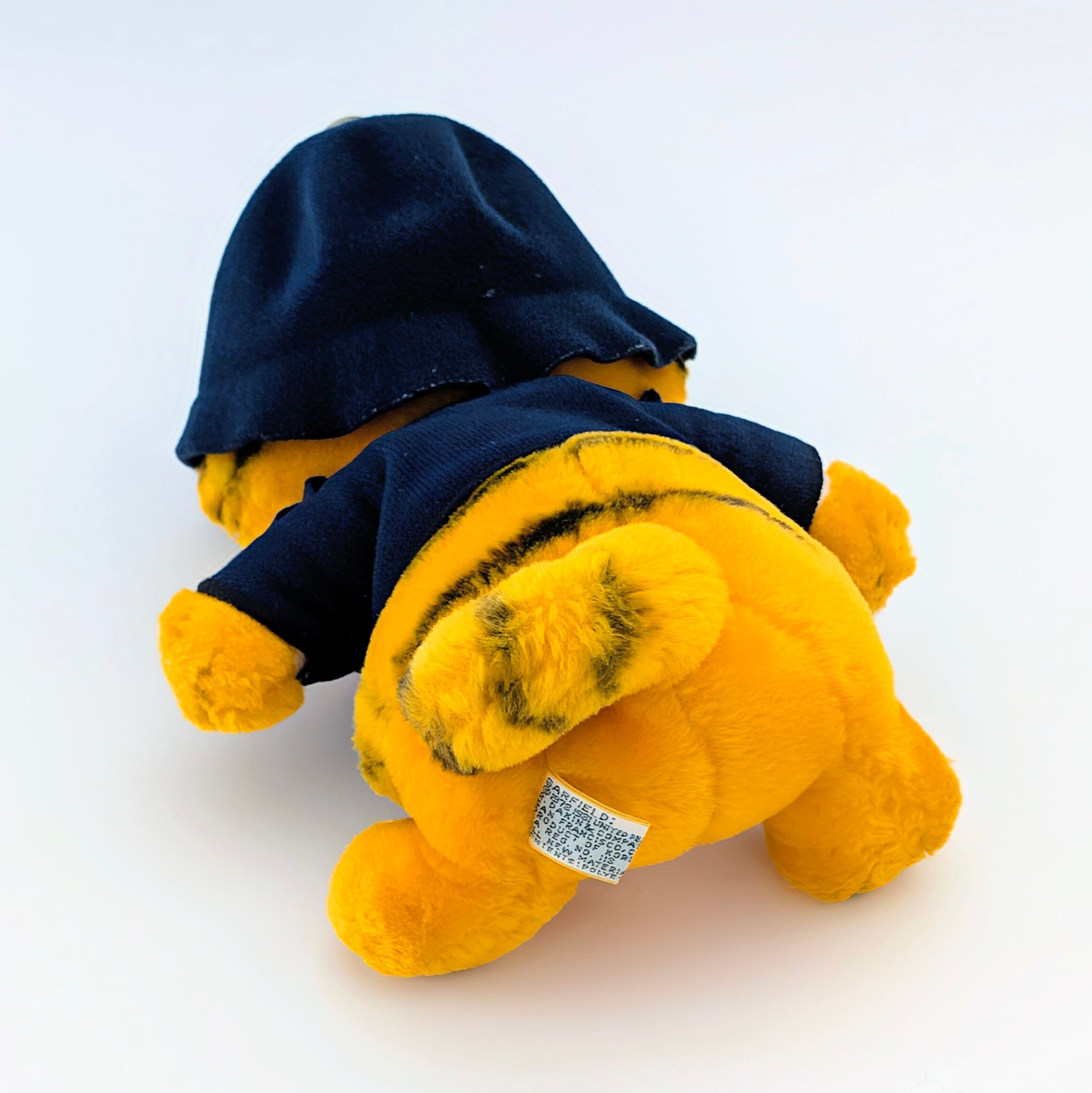 ☆ VINTAGE 1980年代初期 ☆【 Garfield ( ガーフィールド ) 】『 ガーフィールドポリス 』ぬいぐるみ プラッシュ plush 1980年代年製 〚アメリカン雑貨 アメトイ〛