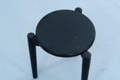 Ilmari Tapiovaara | 3-Leggd stool black paint