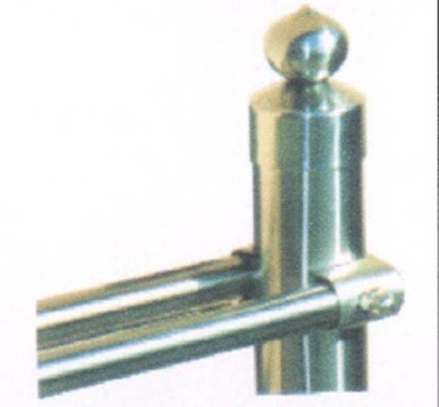 金具付塔婆立　1.4尺3コマ　ミニ　スプリング付