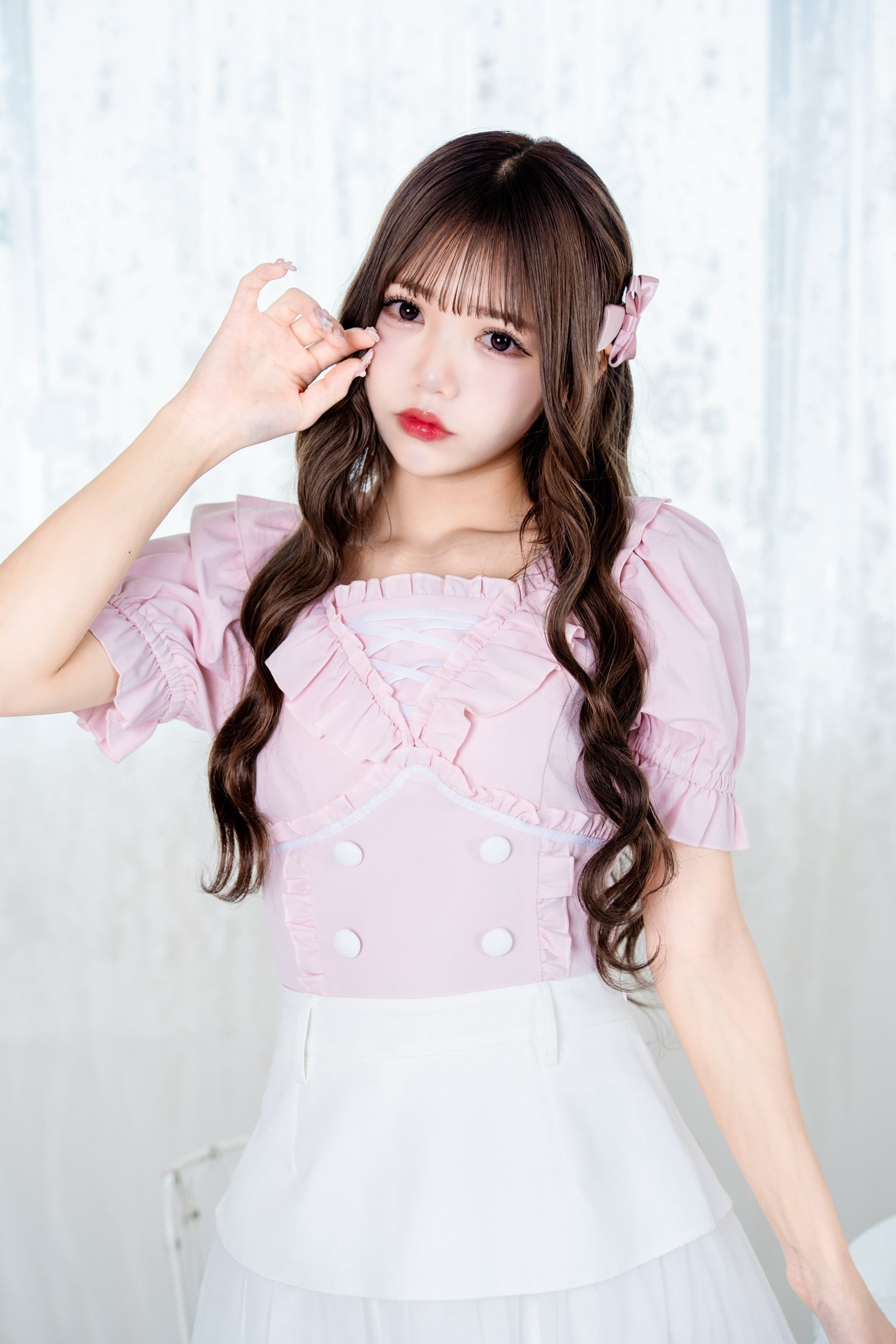 Bebe frill blouse