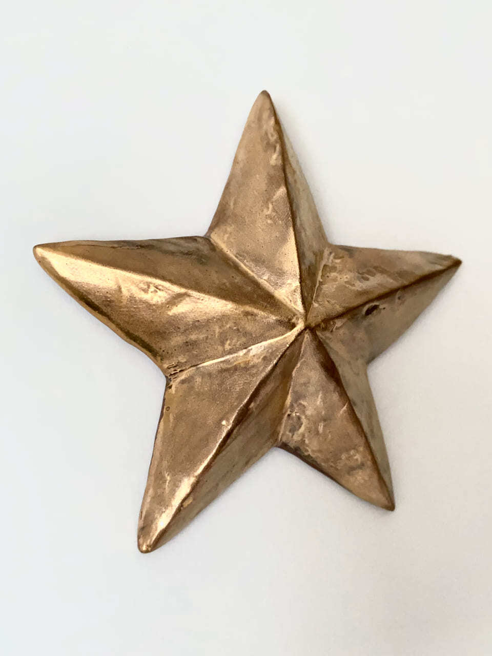 星のオーナメント ゴールド 壁飾り / Star Gold AS POTTERY