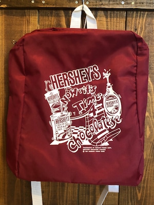 HERSHEY’S CHOCOLATESE NYLON PACKER(RD)/ ハーシーズ バックパック リュックサック ナイロン 90's ビンテージ