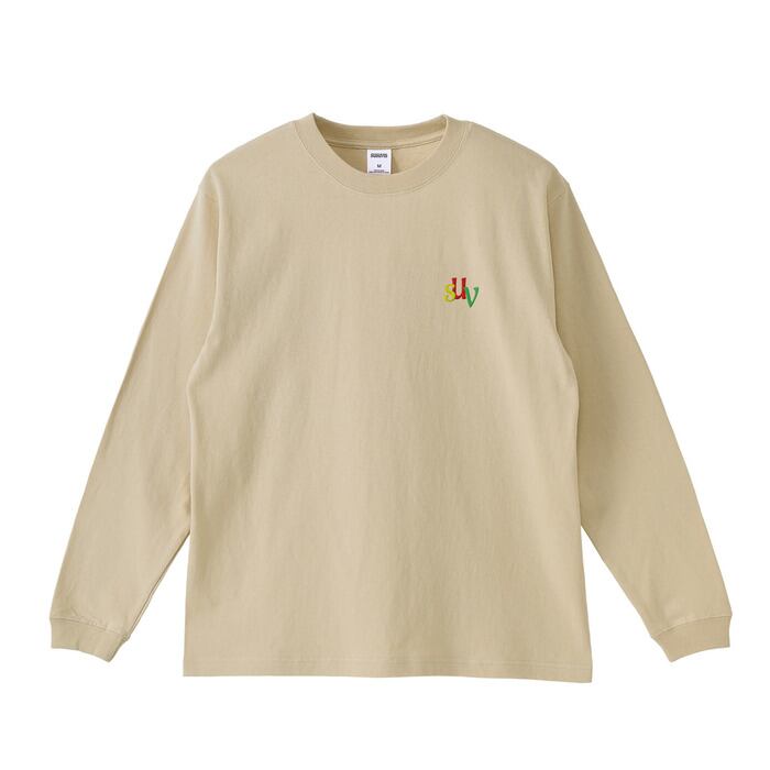 SUSUVIS刺繍入りロゴロングスリーブTシャツ | Pay ID