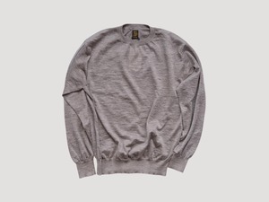 Men’s BATONER” CHOMA CREW NECK GREIGE”