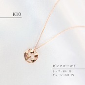 スズラン ネックレス K10ピンクゴールド|幸福の再来 花言葉モチーフ|伊勢 COMISE