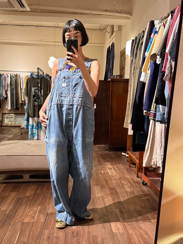 1950s-60s "BIG MAC" Penneys Square Bak Denim Overalls
（50s-60s ビッグマック ペニーズ スクエアバック デニムオーバーオール）