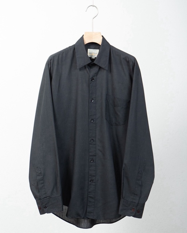 vintage cotton x polyester plane shirt