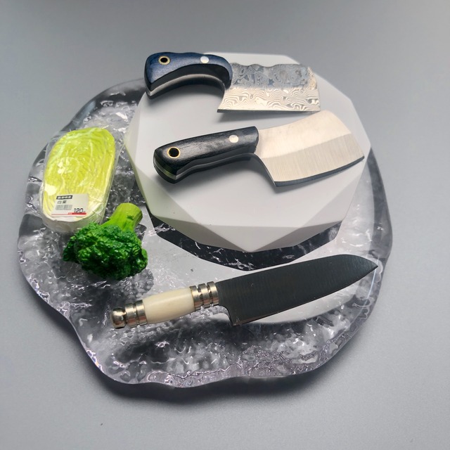 021-30160　ミニチュア食器　☆1/6サイズ☆ kitchenwear　牛刀包丁