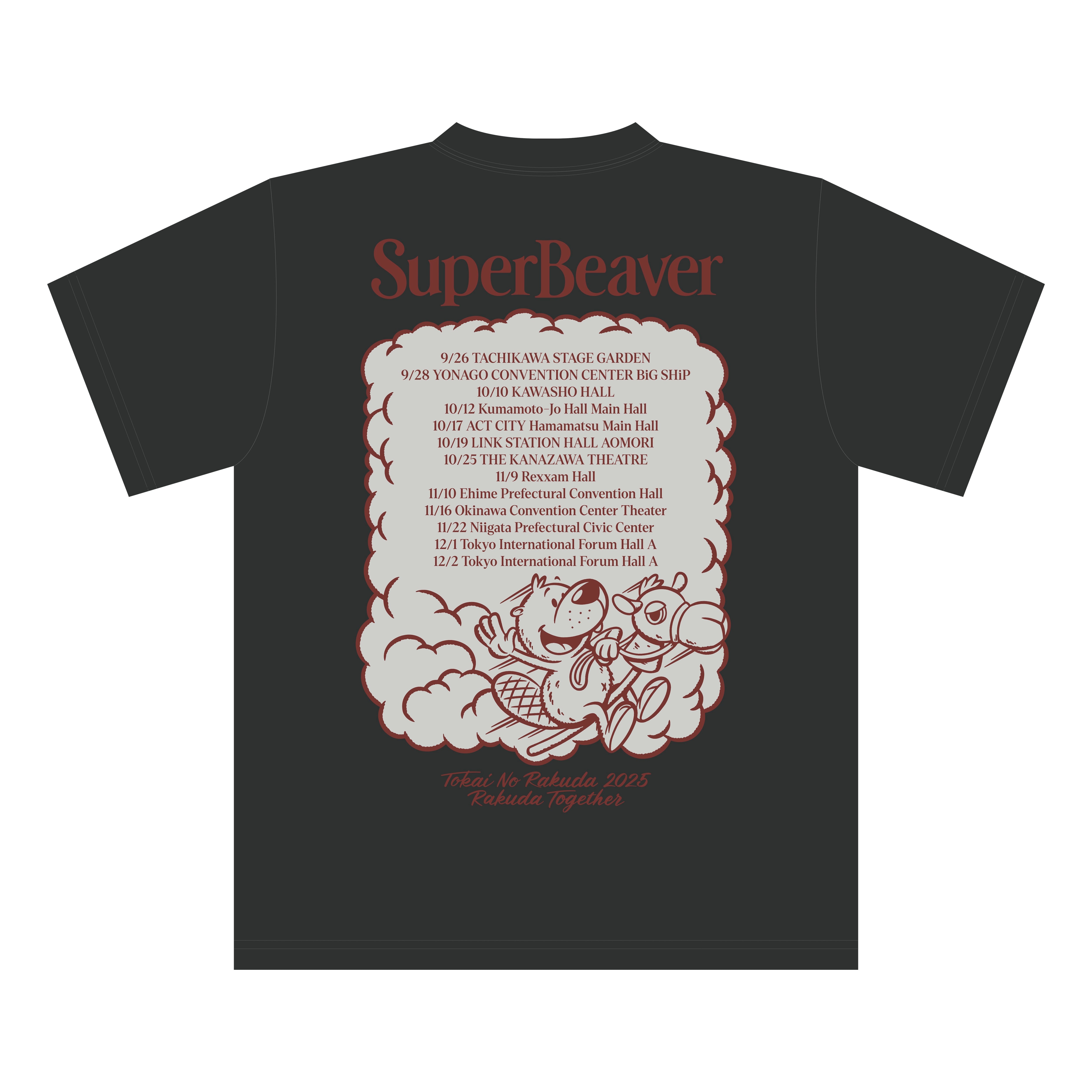 ラクダトゥギャザーTシャツ | SUPER BEAVER OFFICIAL WEBSTORE