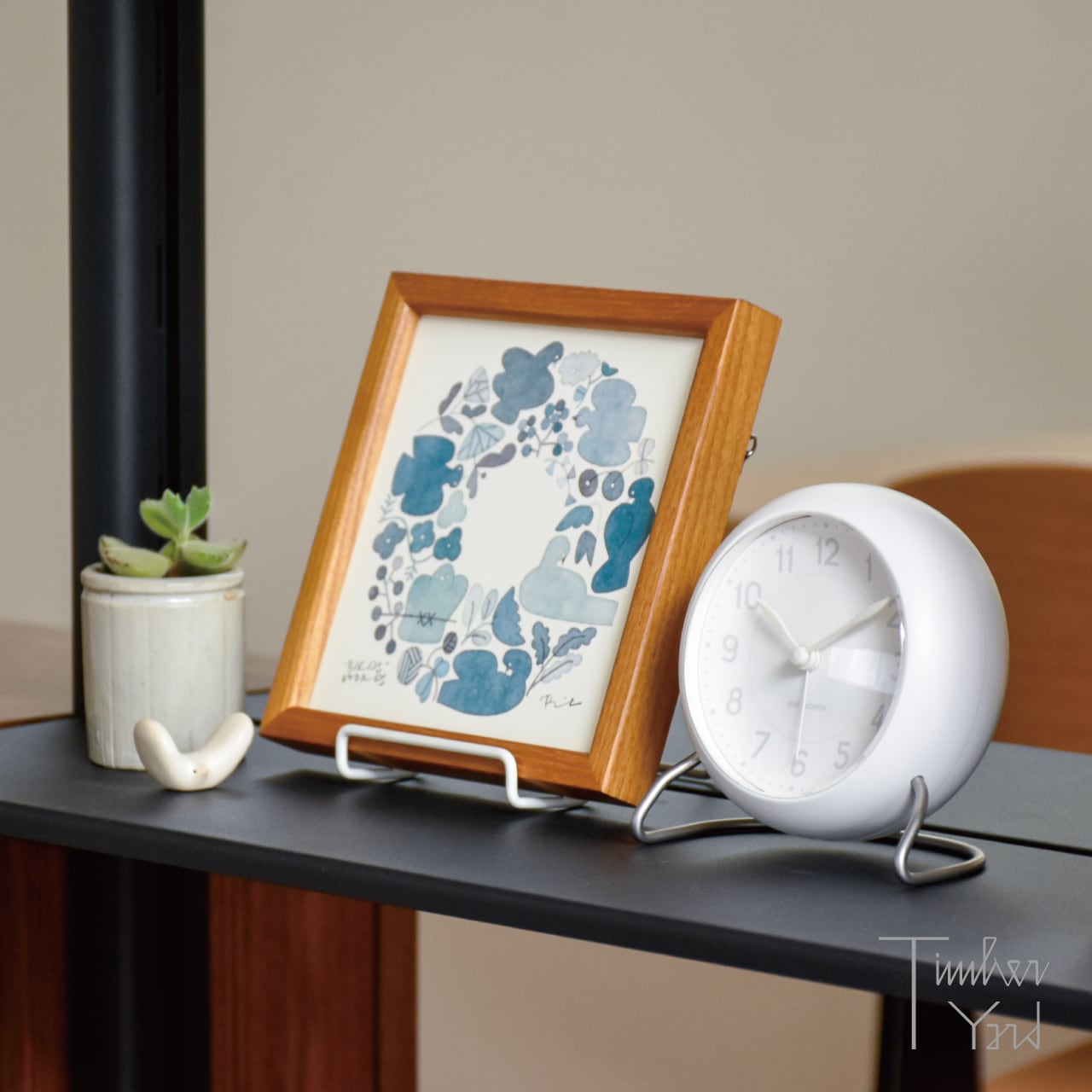 数量限定】Table Clock / STATION Bellevue / Φ110mm / ARNE JACOBSEN