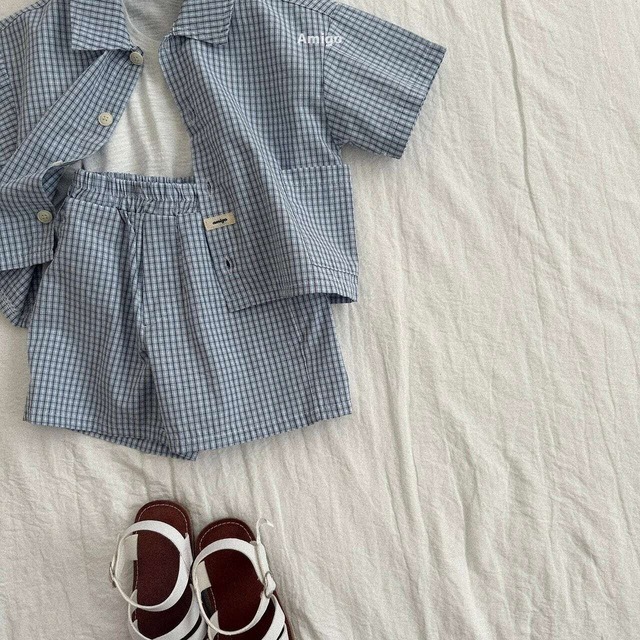 予約⌇amigo / Swing check pants