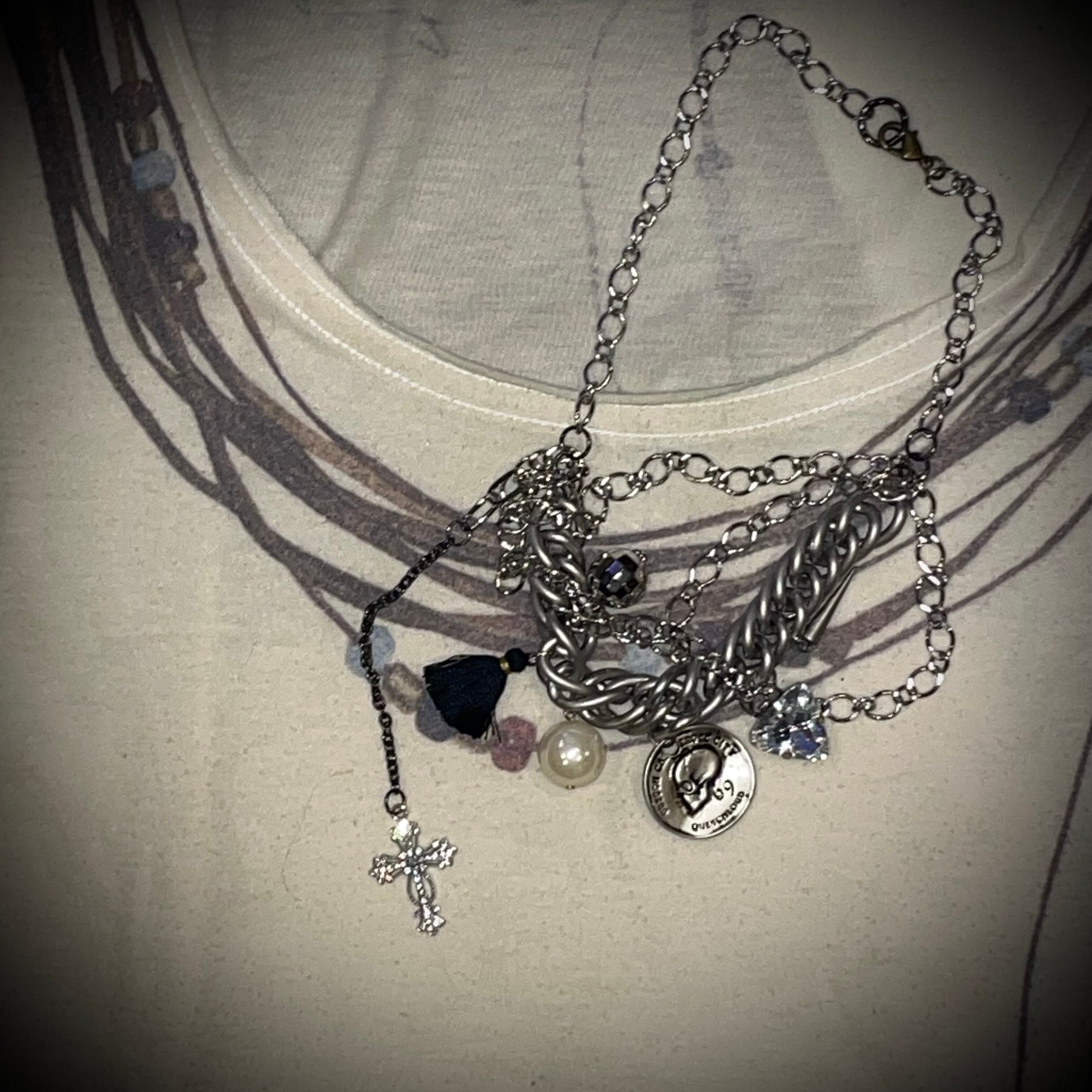 y2k vkei kmrii hyde gunda ハンドメイド ネックレス y2k vkei kmrii hyde gunda ハンドメイド ネックレス | reverie