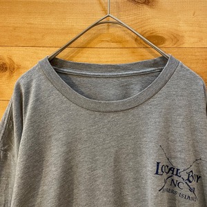 【USA古着】ワンポイント バックプリント Tシャツ カジキマグロ 釣り 魚 XL相当 ビッグサイズ アメリカ古着