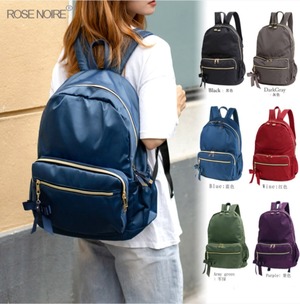 シンプルなのでどんなコーデにも合わせやすいリュック