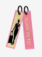 Bag Tag Keychain「Born To Fly」