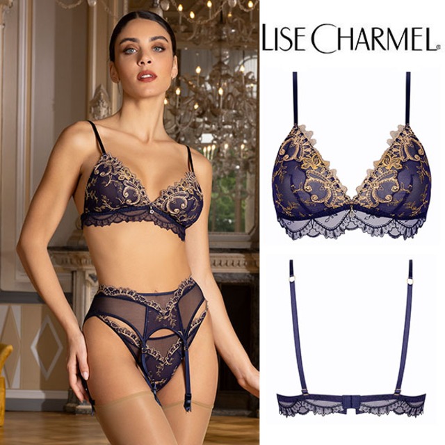 [M25mo] 三角ブラ ブラレット 品番ACM6525 【LISE CHARMEL】【リズシャルメル】【インポートランジェリー】