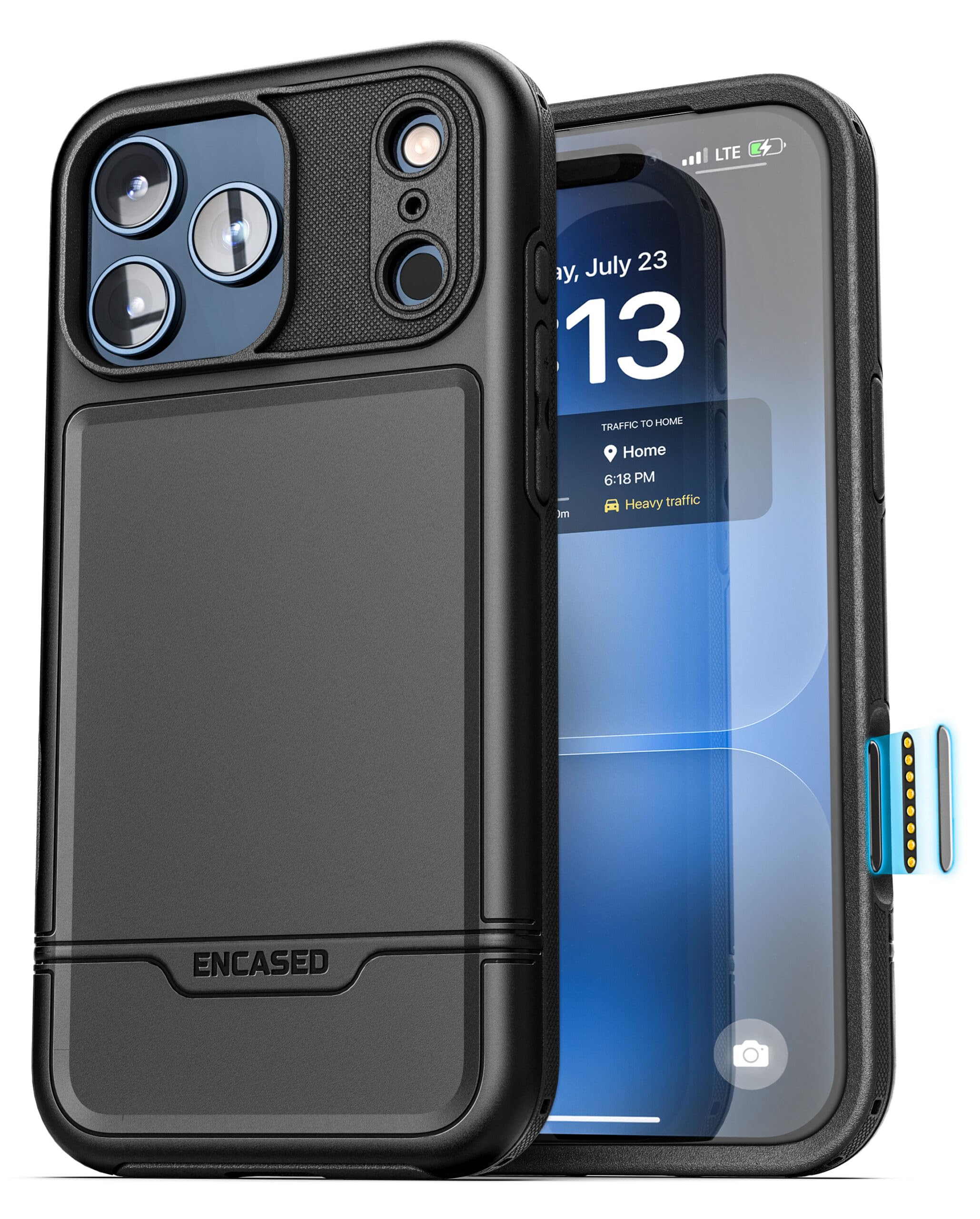 ENCASED iPhone 18 Pro Max対応 Rebel ケース MagSafe対応 10FT耐衝撃 カメラコントロールボタン