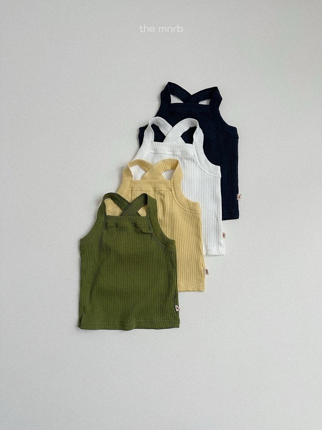 〘予約〙minirobe / soft jersey sleeveless