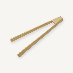 コピー：【クリックポストなら税込1,650円以上お買上げで送料無料です。受注後送料変更メールを送信します。 】 竹製 トング「氷ばさみ 18cm」35-306 国産 九州 日本製 新生活