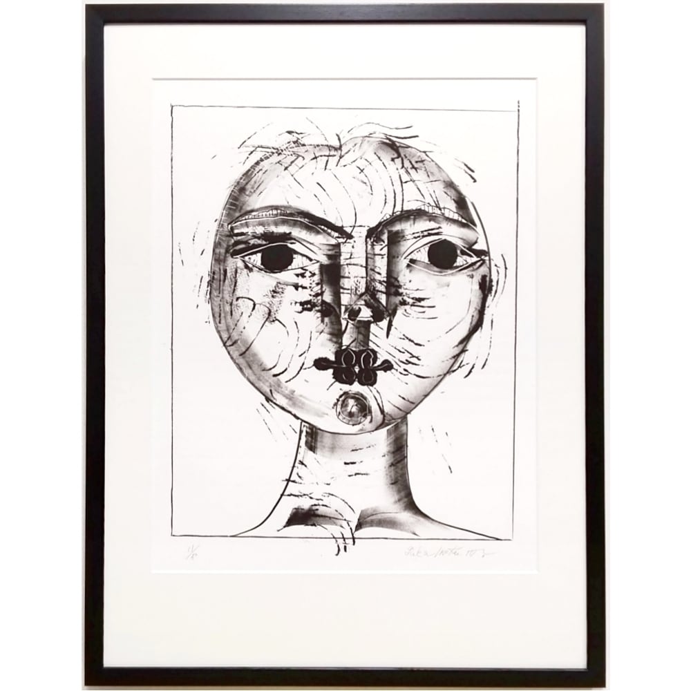 Sold Out】猪熊弦一郎「『FACES』より 顔 B」 | アトリエウチノ