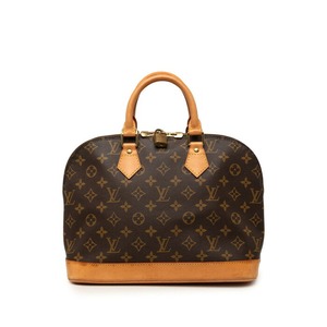 ルイ ヴィトン モノグラム アルマPM ハンドバッグ M51130 ブラウン PVC レザー レディース LOUIS VUITTON 【中古】