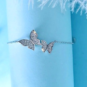 Sister butterfly bracelet