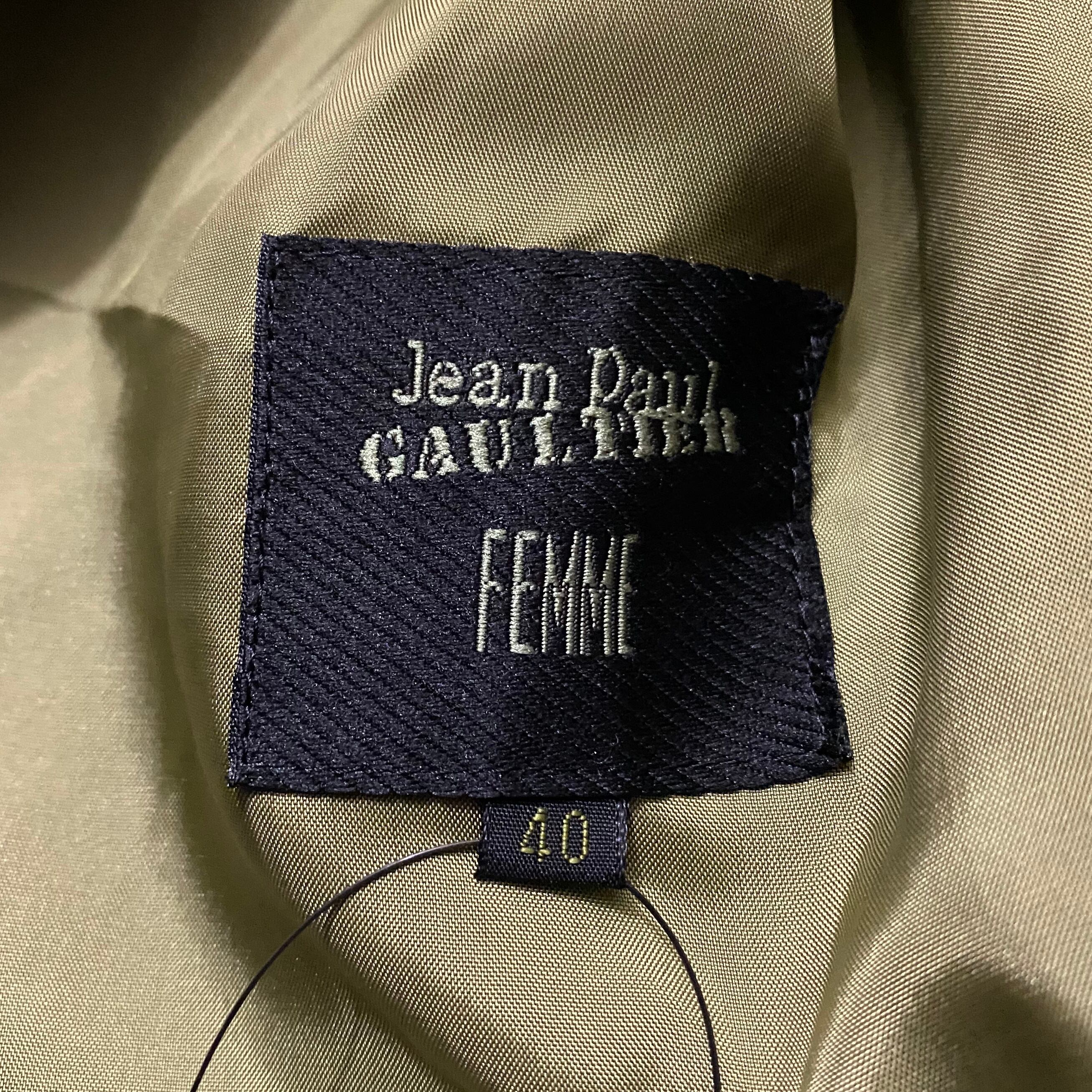 jean paul GAULTIER FEMME デザイン ジャケット - アウター