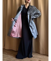 MADE IN CANADA real leather half coat-4478-1