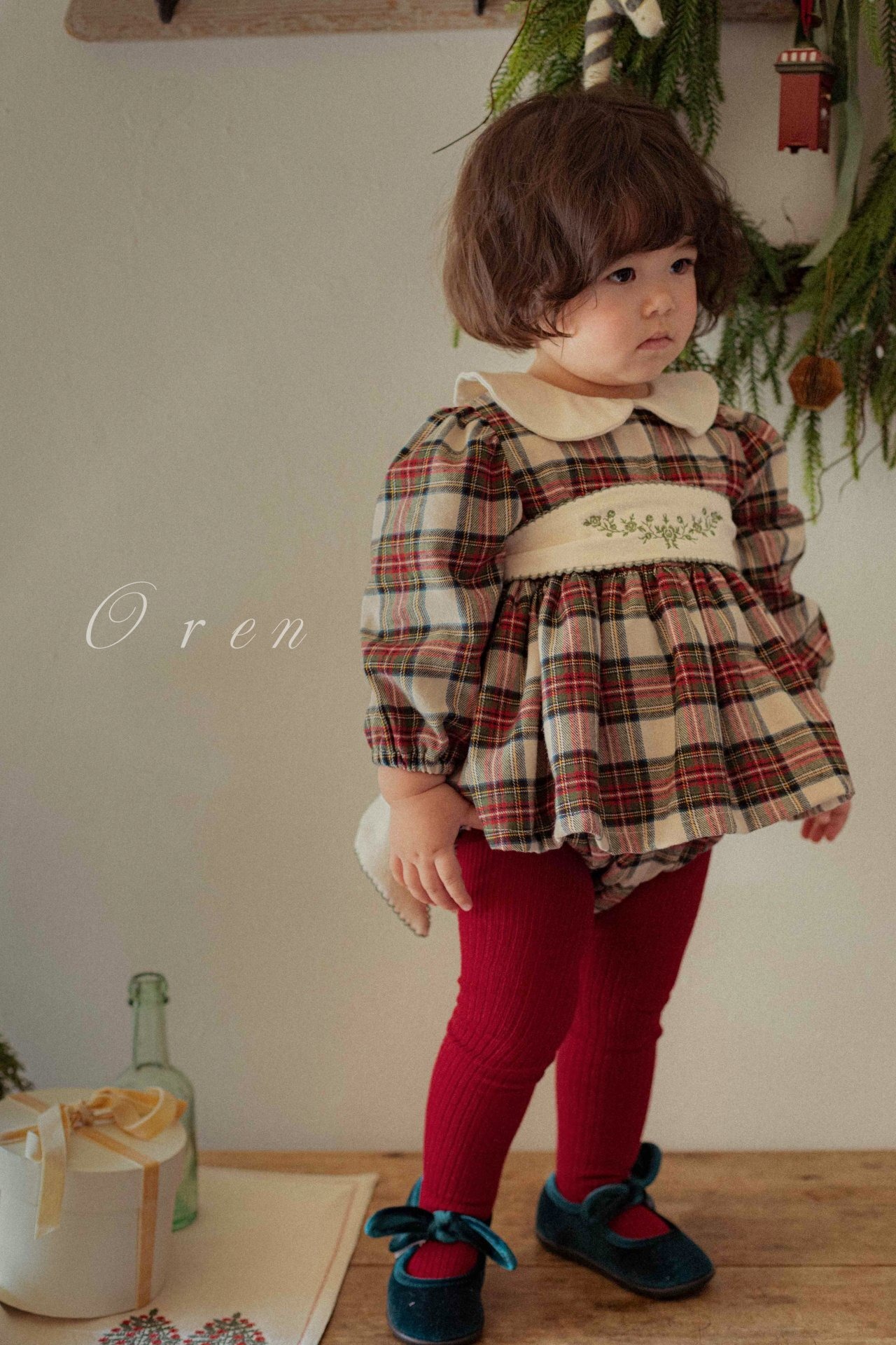 Oren X-mas［取寄］noellia check suit