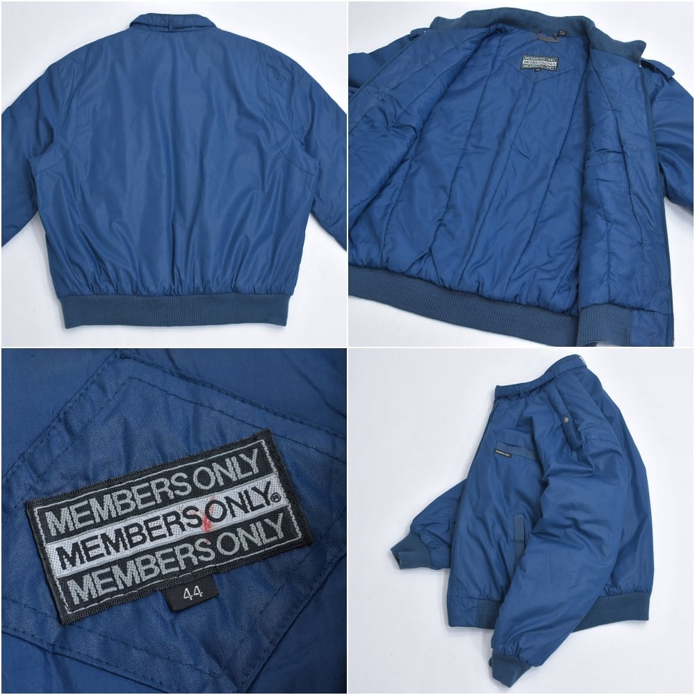 90s MEMBERS ONLY メンバーズオンリー パデッド ジャケット
