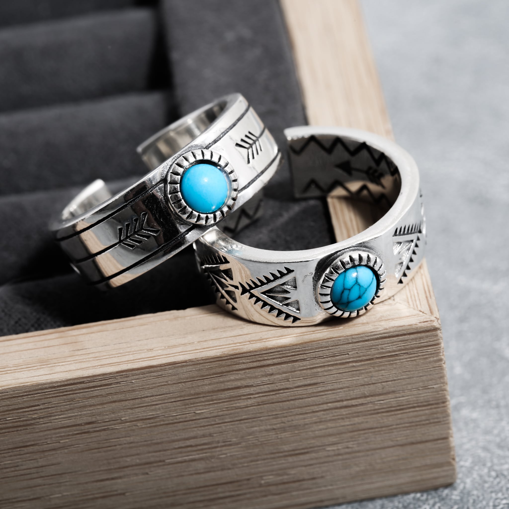 S925 Indian Turquoise Ring / B&C | BLACK CLAW「ブラッククロウ」 powered by BASE