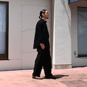 THE DAY(ザデイ)ORGANIC COTTON CORDUROY SHIRTコーディネート