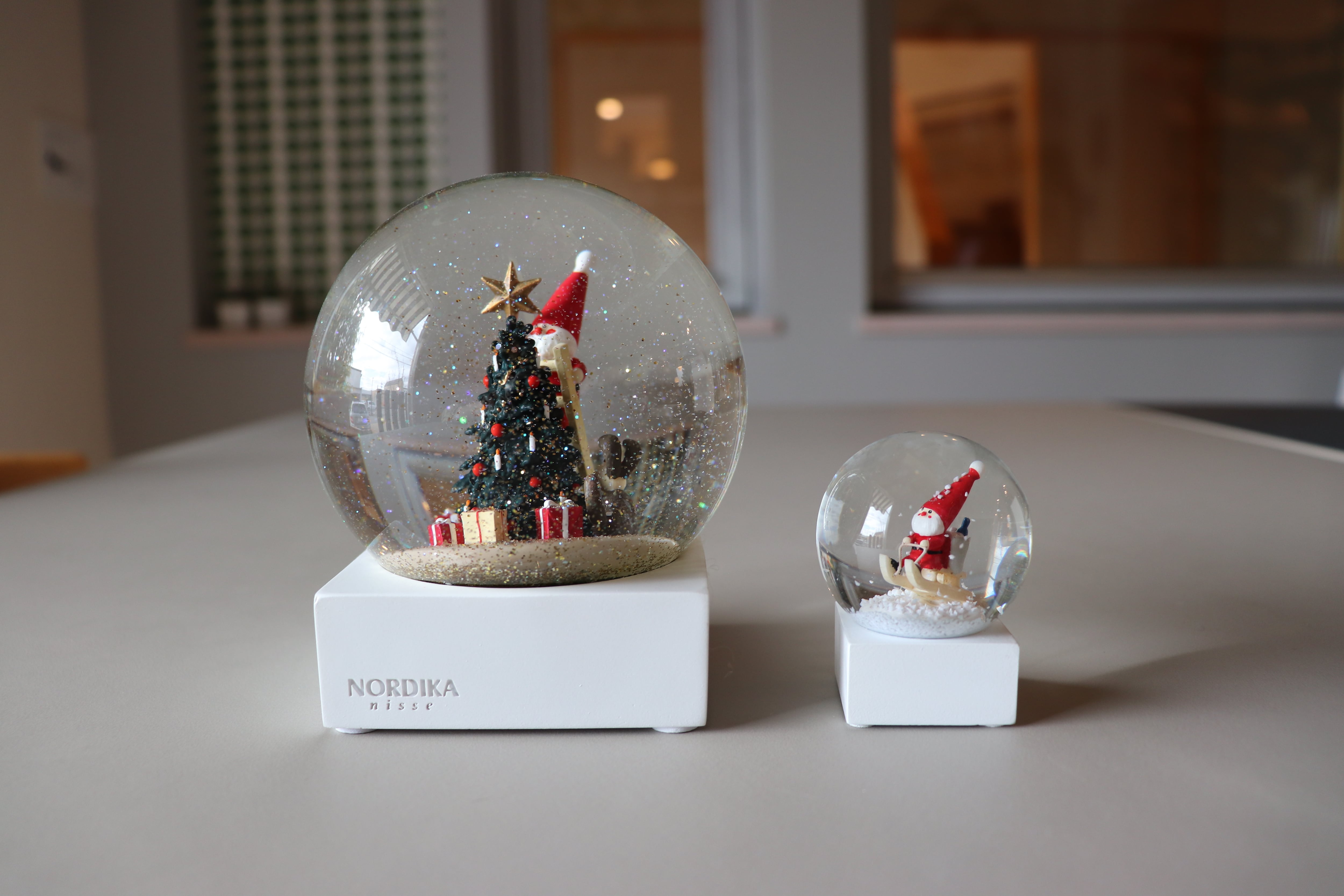 Nordika Nisse/ノルディカニッセ クリスマススノードーム/ミニそりに
