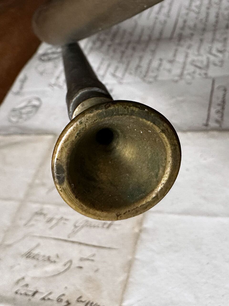 狩猟用ホルン ハンティングホーン 大 | Brocante de La Cocotte