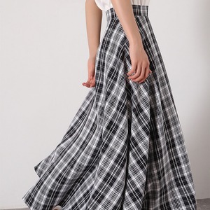 レトロチェックスカート　21294