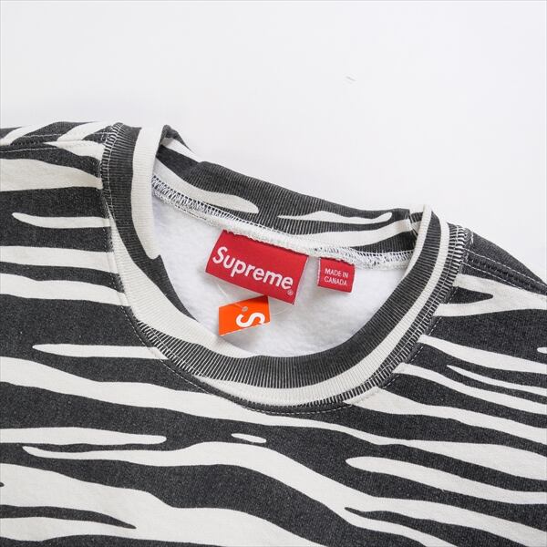Size【M】 SUPREME シュプリーム 22AW Box Logo Crewneck Zebra クルー