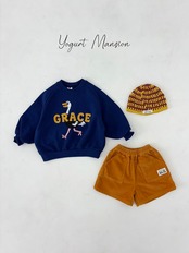 【取寄/韓国直送】Yogurt Mansion コーデュロイパンツ|秋服|韓国子供服|26/AT