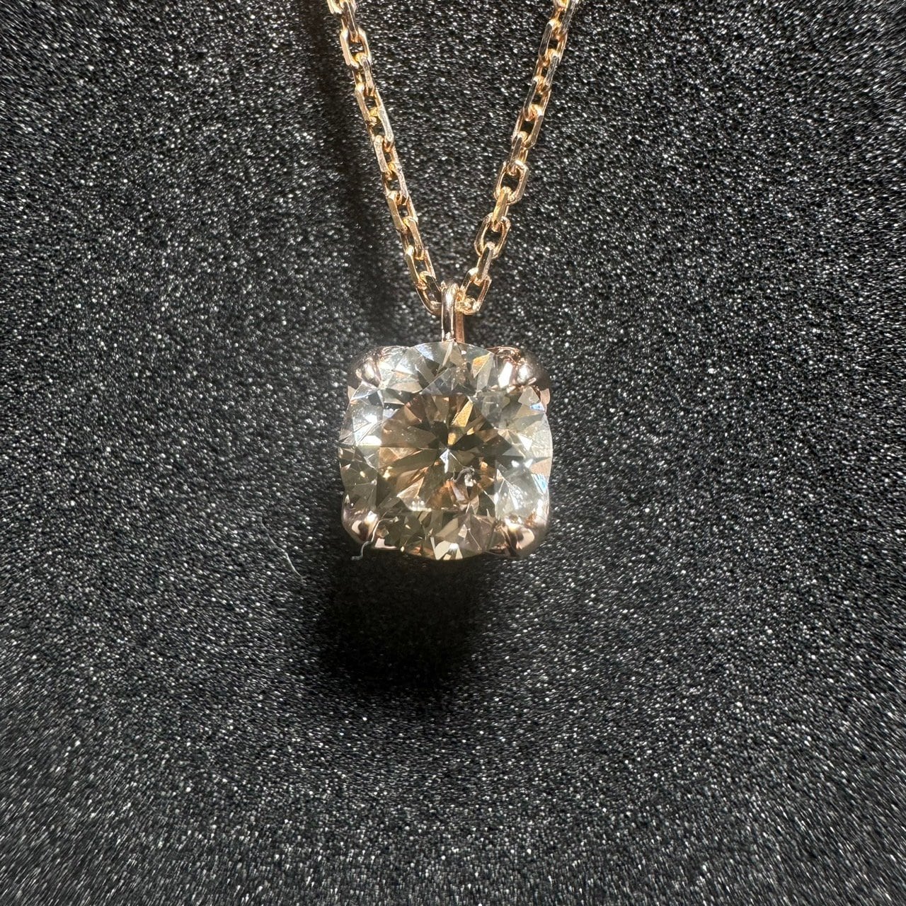 K18PG1.01ctダイヤモンドプチネックレス | カオキ | 日本最大級の品