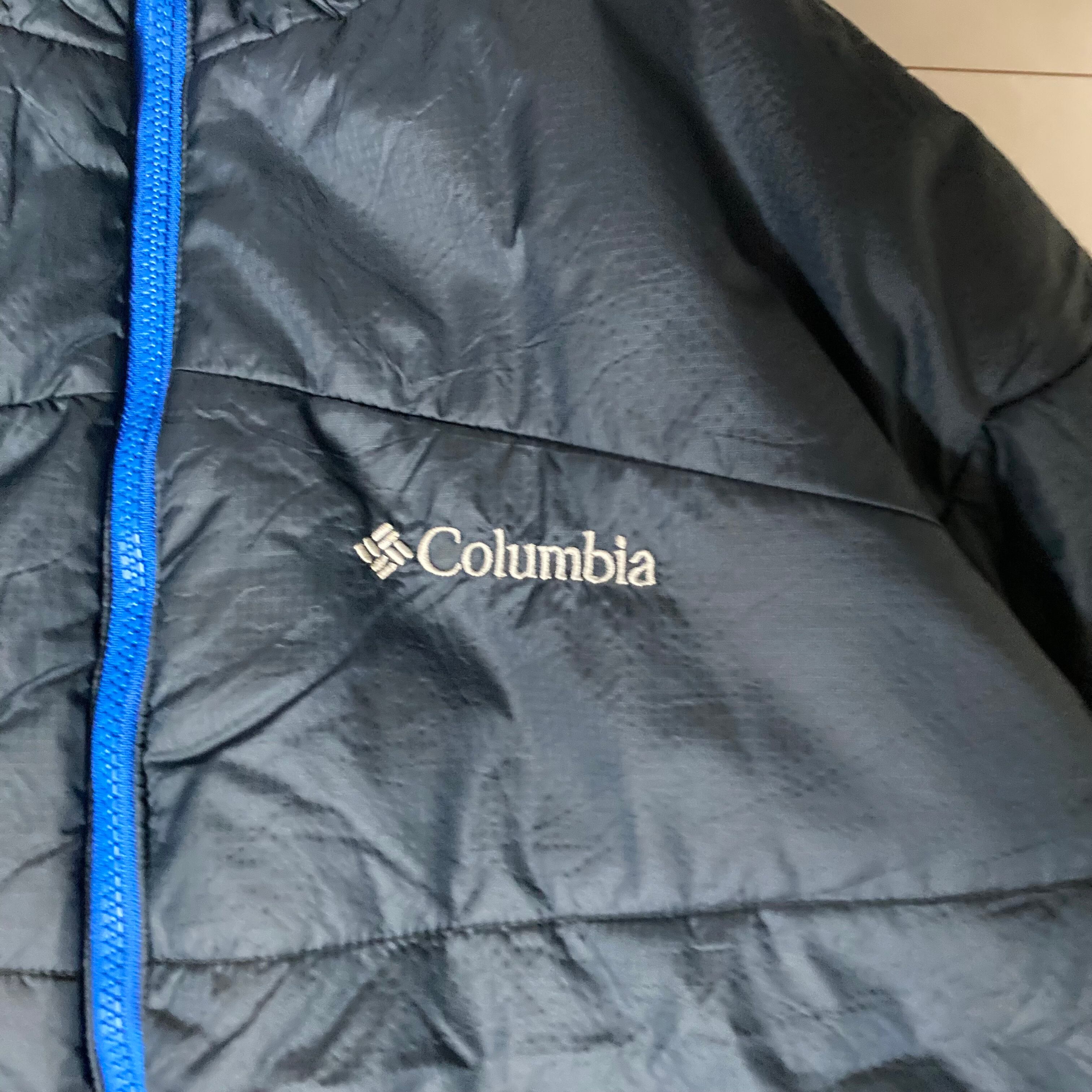 Columbia ダウンジャケット XL 刺繍 | 古着屋OLDGREEN
