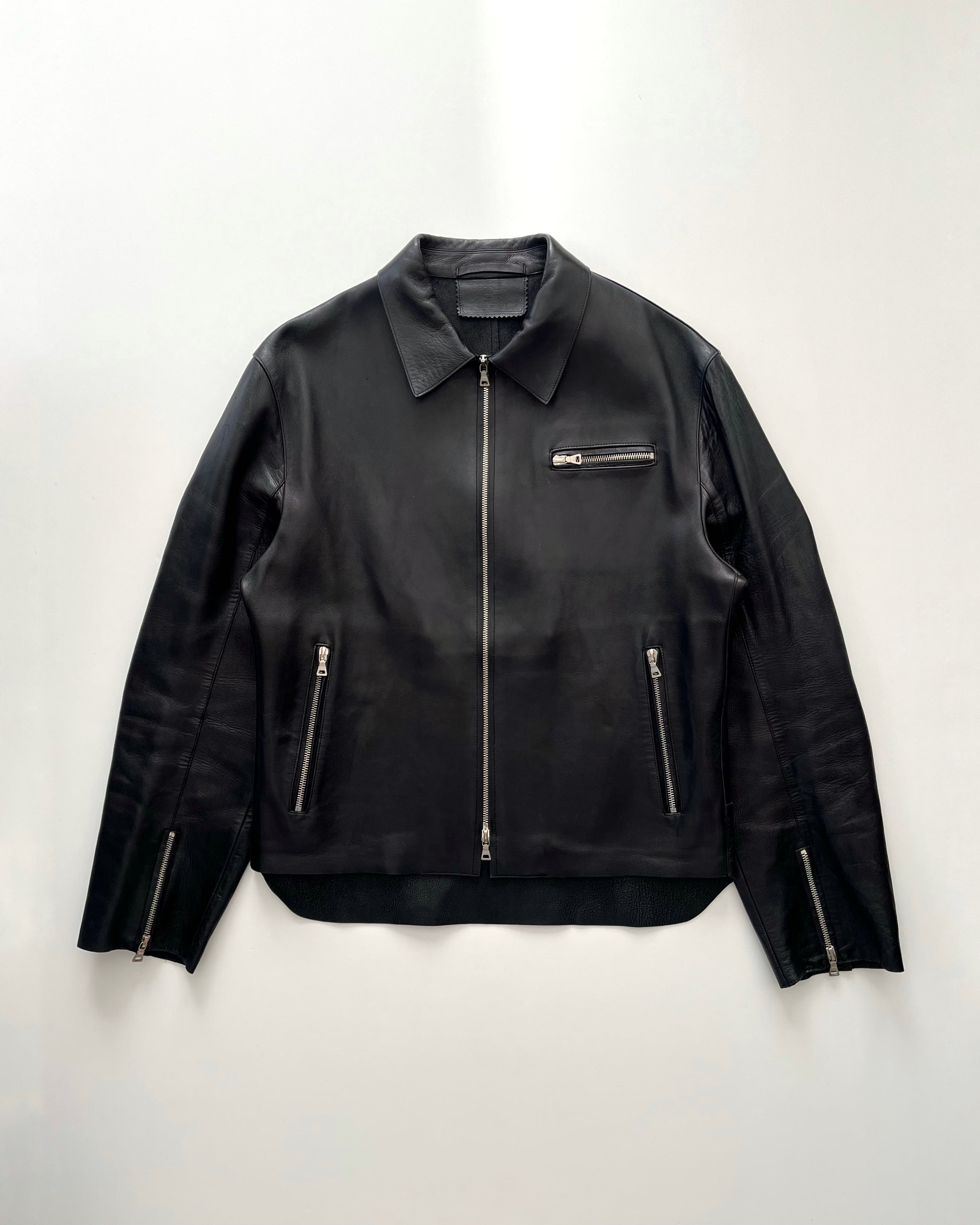 SO by alexander van slobbe Leather Blazer | GREY