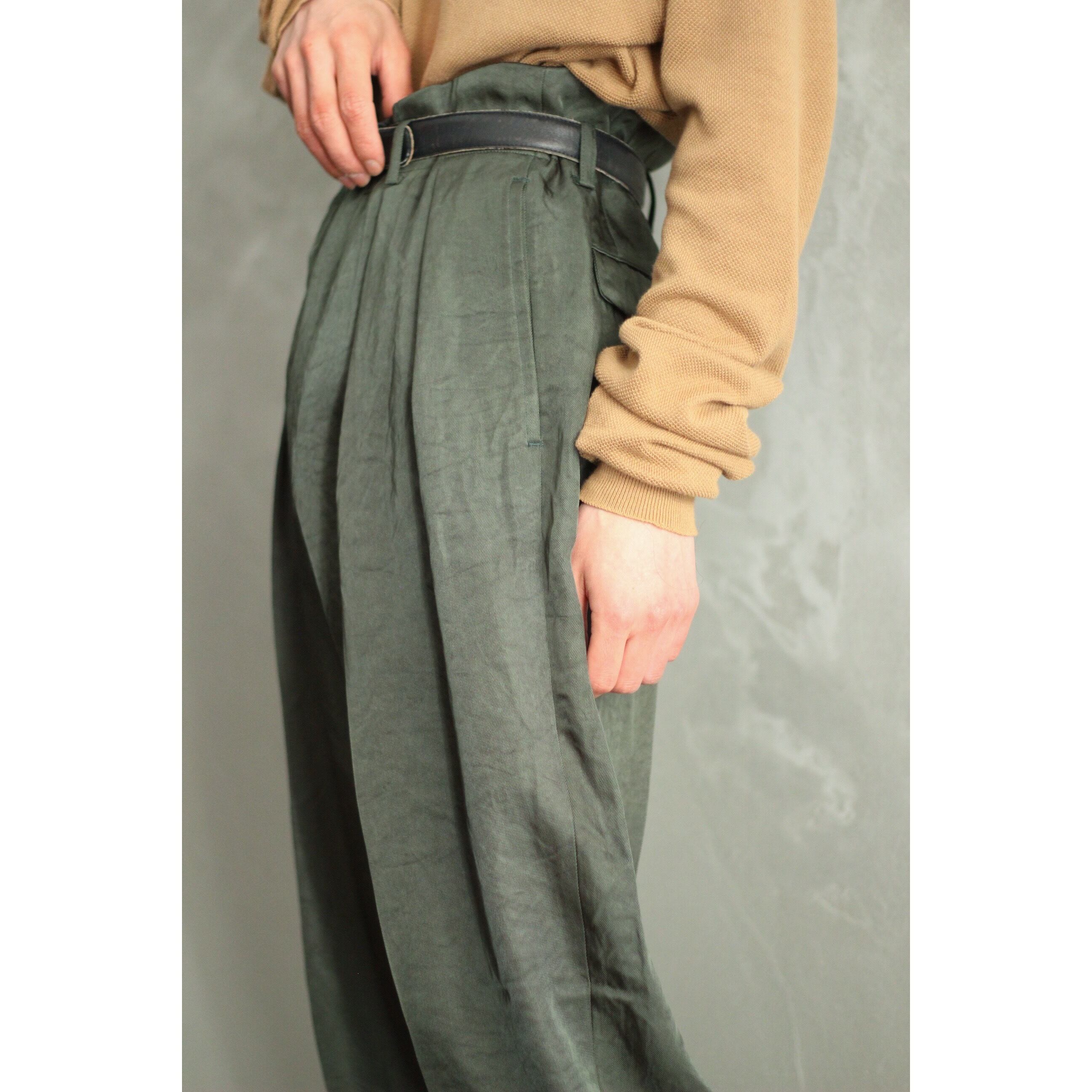 1980s Comme des Garçons HOMME PLUS ハイウエスト テーパード 2タック