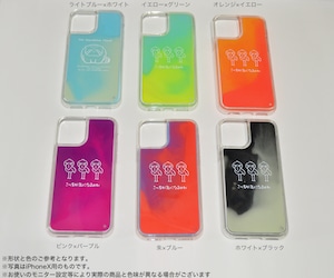 蓄光ネオンサンドiPhoneケース★マヌルネコ