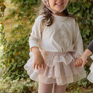 春レギンスつきスカート2色