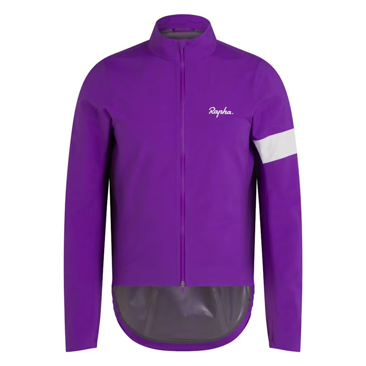 RAPHA MEN'S CORE RAIN JACKET ULTRAVIOLET/WHITE
