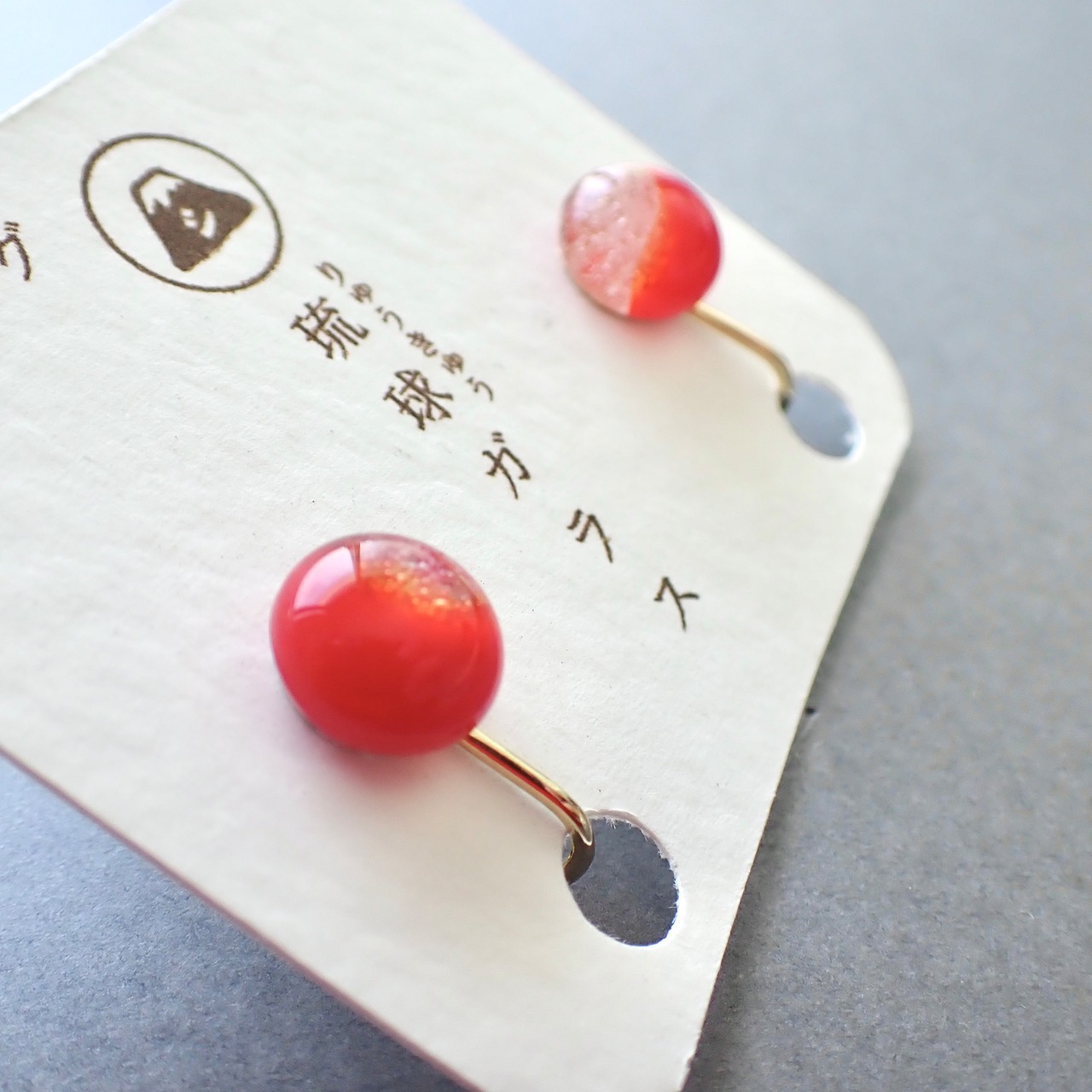 イヤリング / 琉球ガラス